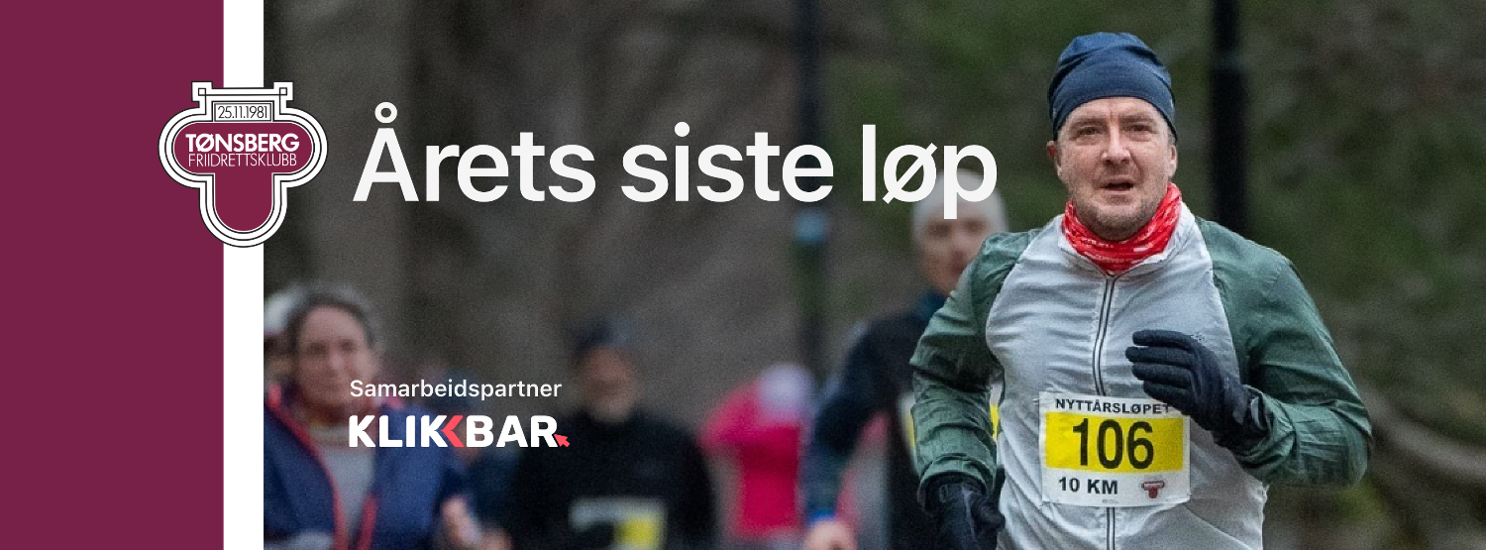 Nyttårsløpet Tønsberg 2026
