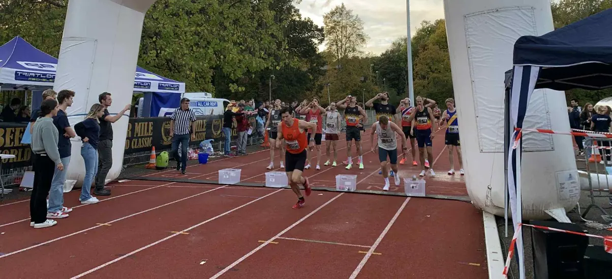 Uoffisielt NM i Beer Mile 2025
