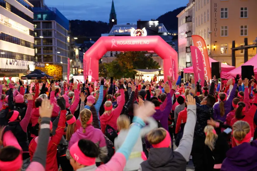 Rosa Sløyfe-løpet Bergen 2025